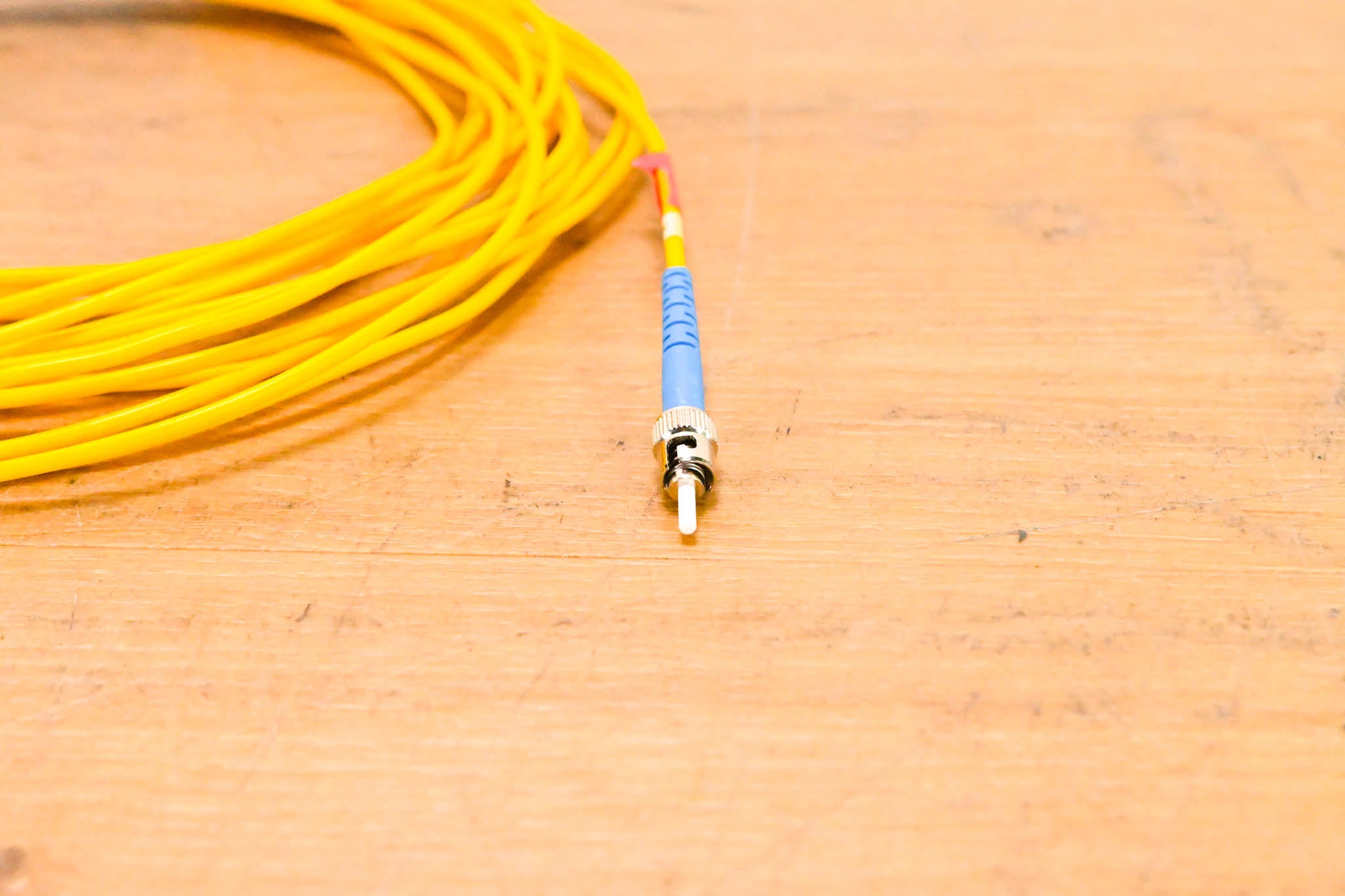 Corning SMF-28 Ultra Single Mode Simplex Fiber Cable - 30'