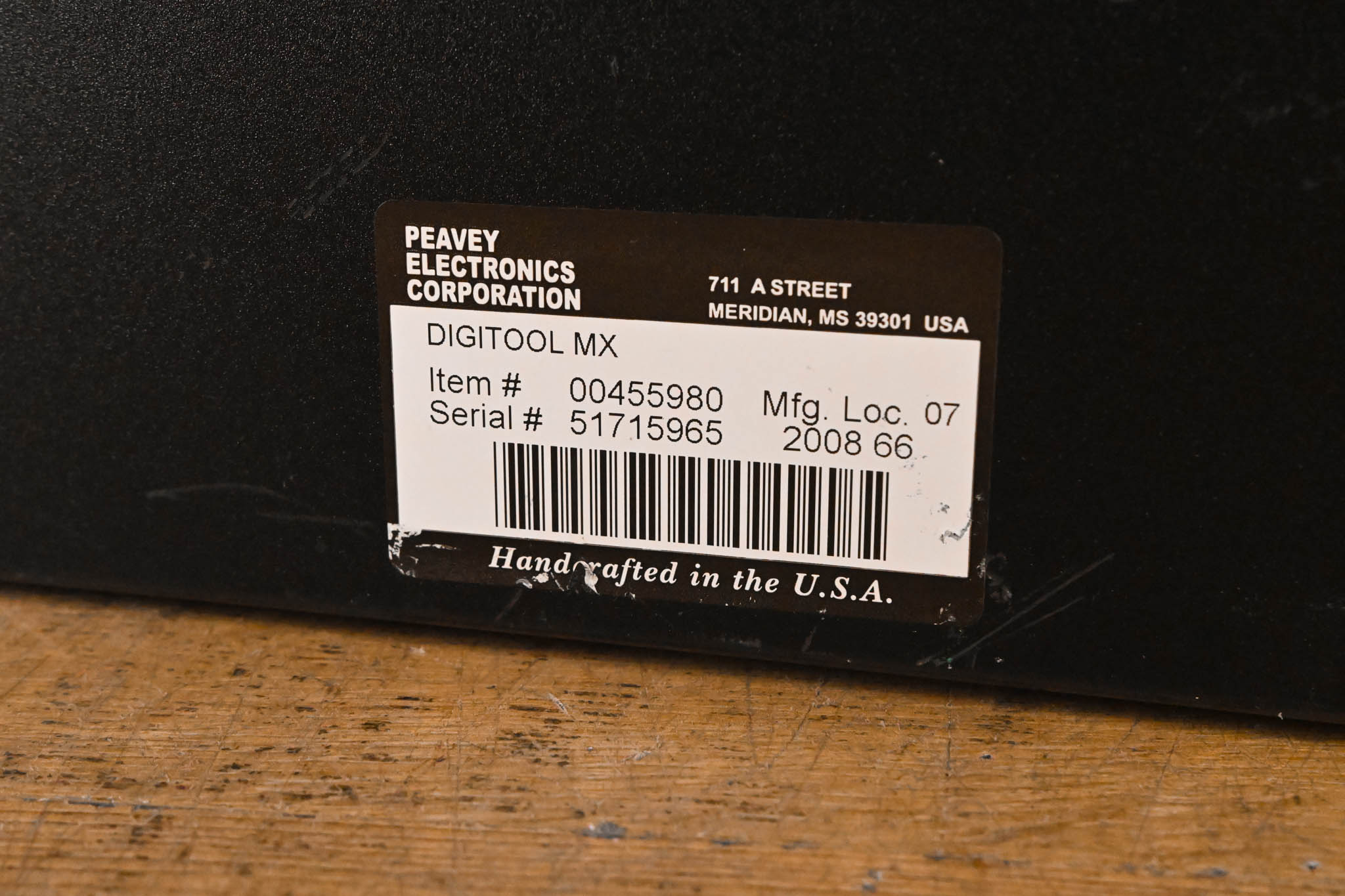 Architectural Acoustics by Peavey Digitool MX Audio Multi Processor