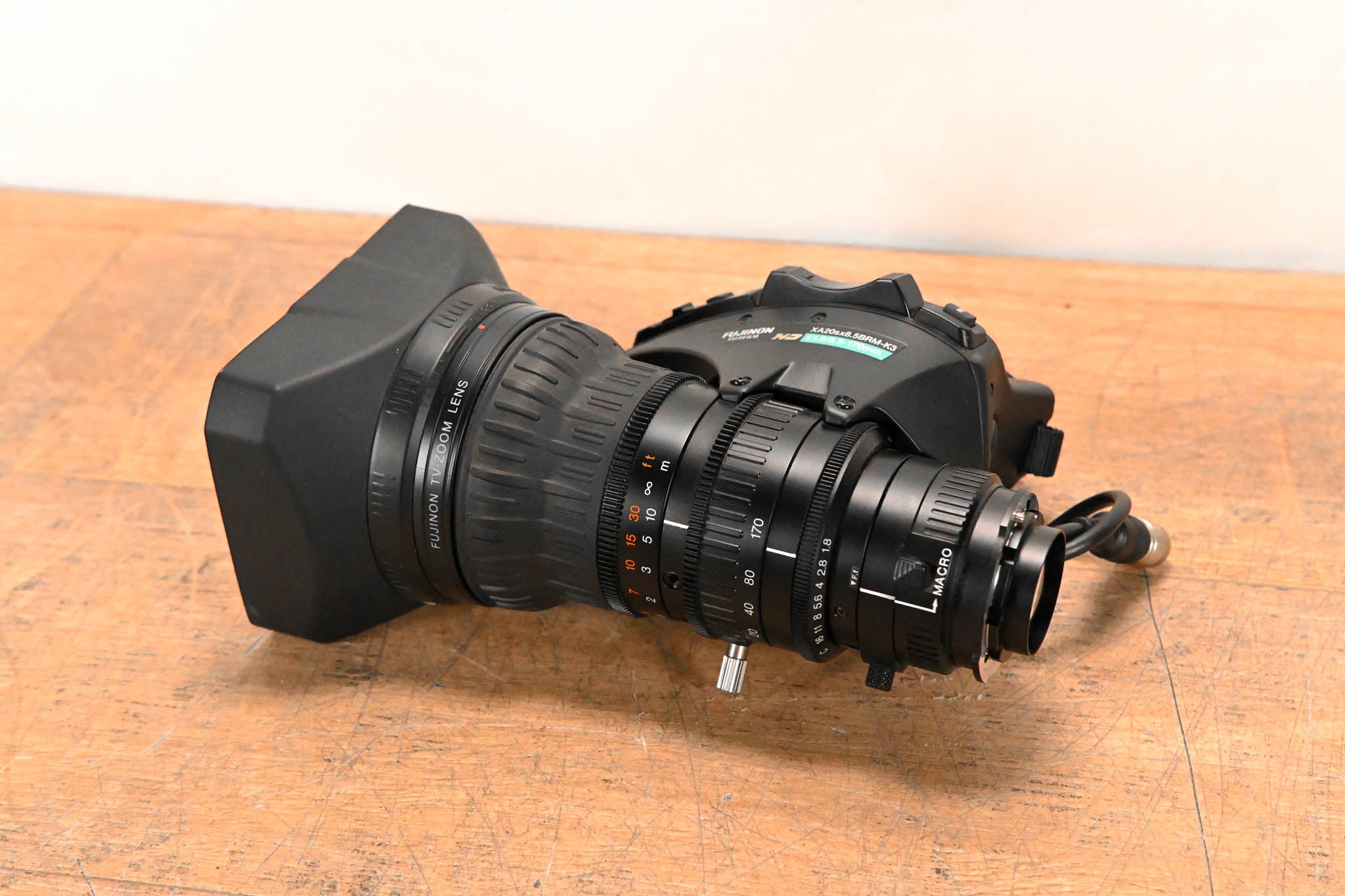Fujinon XA20sx8.5BRM-K3 2/3" ENG Lens - 1:1.8/8.5-170mm