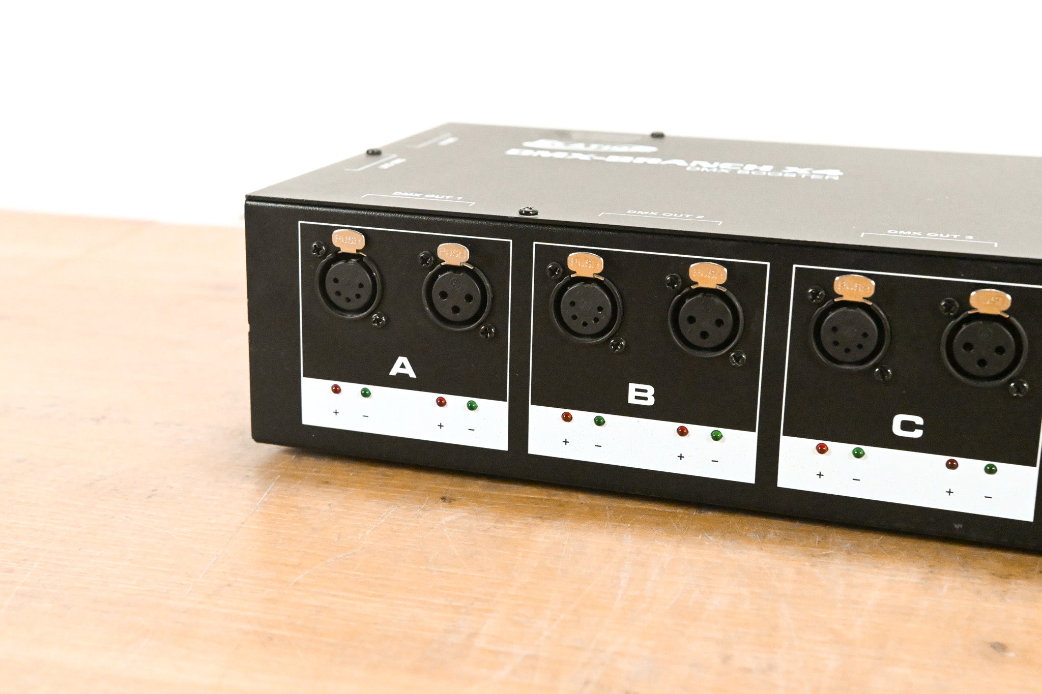 Elation DMX-Branch/4 4-Way 3-pin and 5-pin DMX Distributor