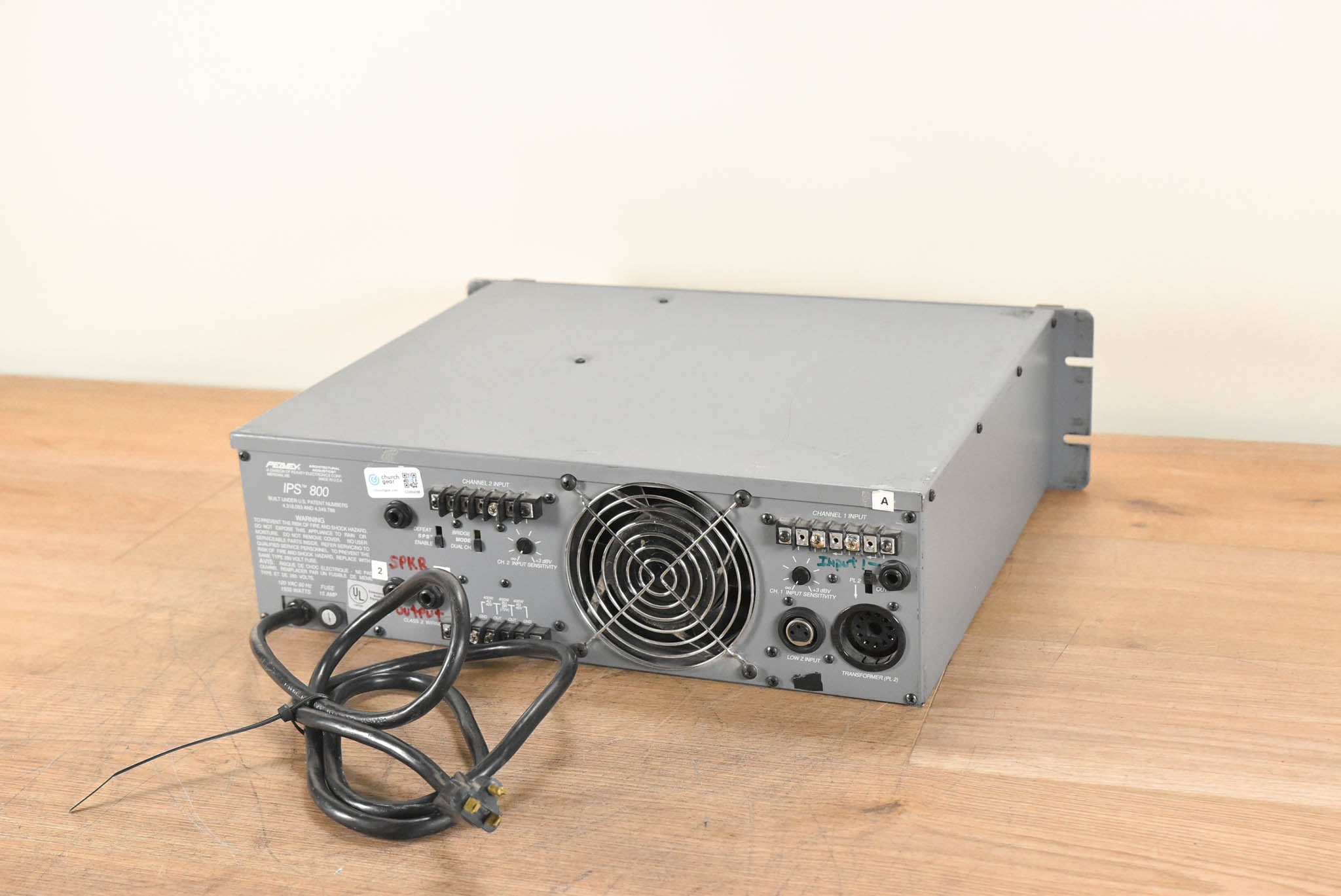 Peavey IPS 800 2-Channel Power Amplifier CG004HM