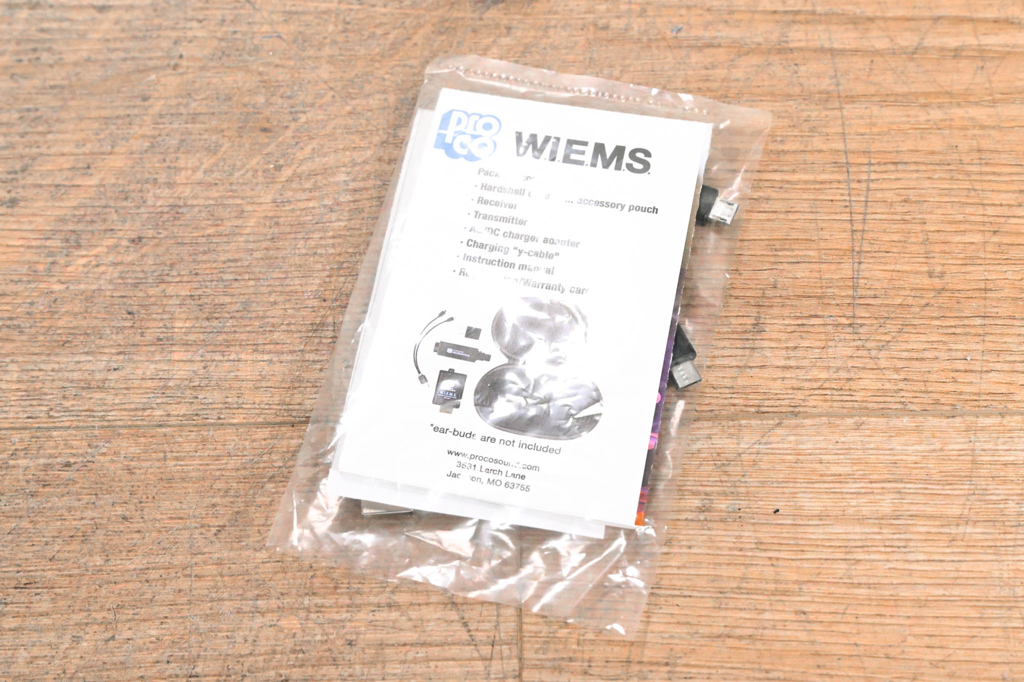 ProCo WIEMS 5.8 GHz Wireless In-Ear Monitoring System