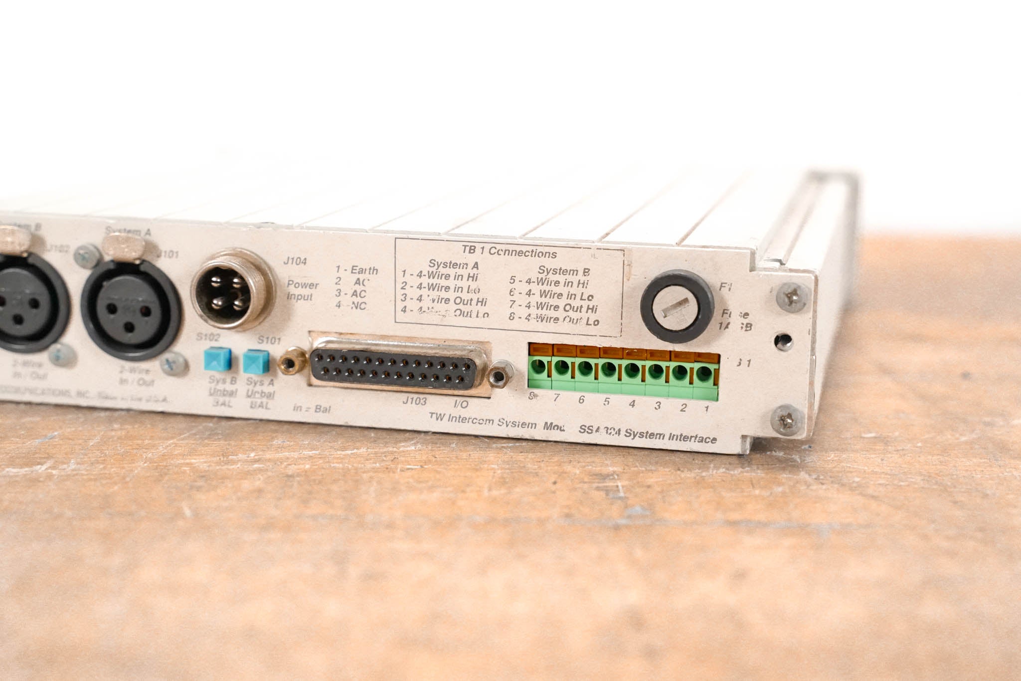 RTS SSA324 Intercom System Interface (NO POWER SUPPLY)