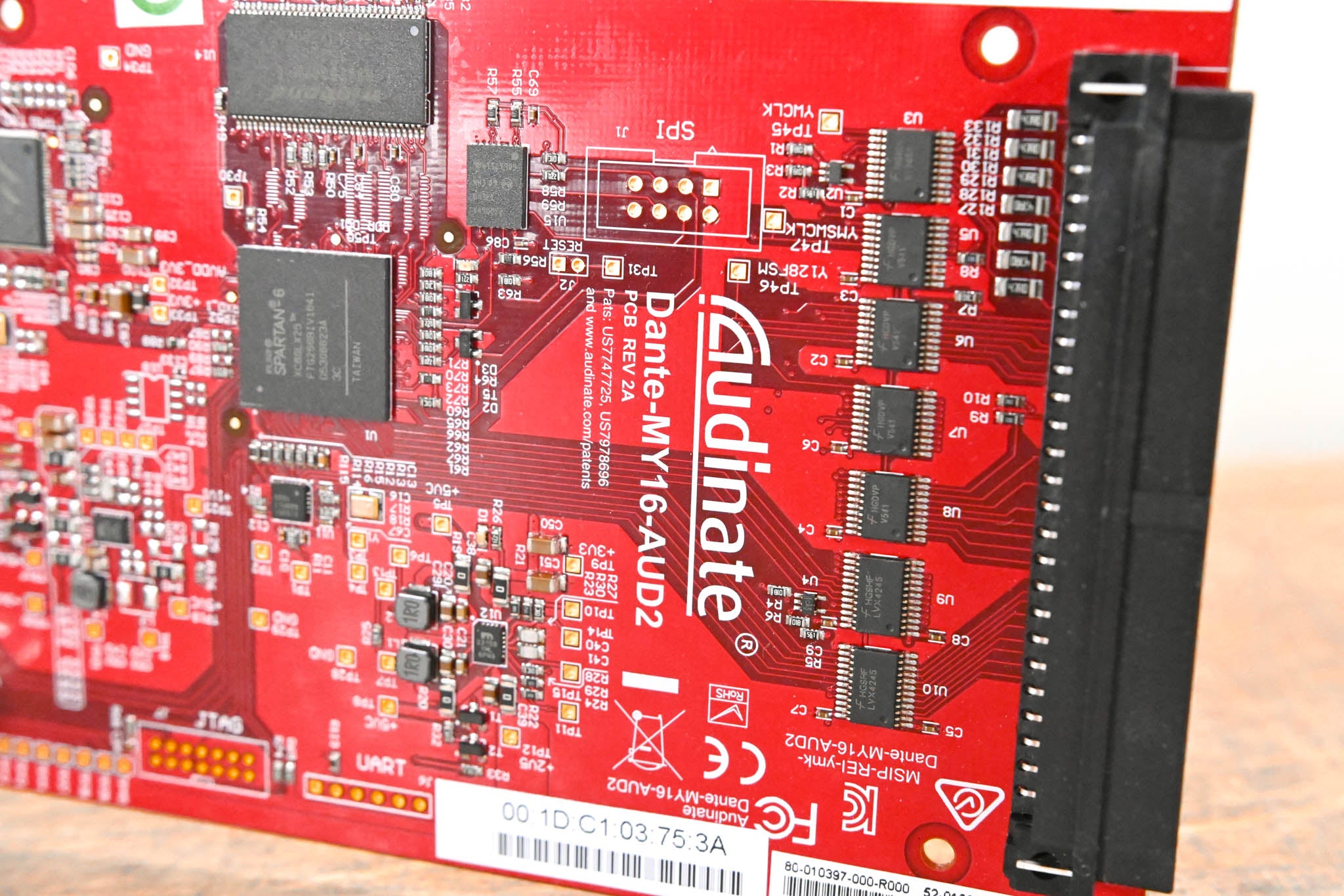 Audinate Dante-MY16-AUD2 16-Channel Dante Network I/O Card