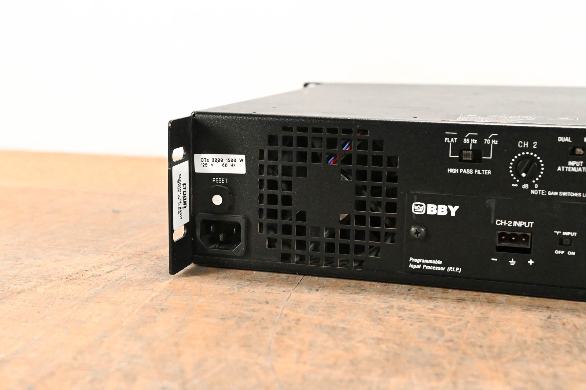 Crown CTs 3000 Two-Channel 1500W Power Amplifier