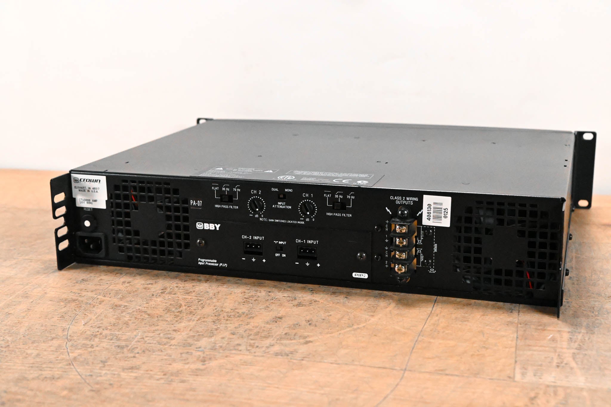 Crown CTs 3000 Two-Channel 1500W Power Amplifier