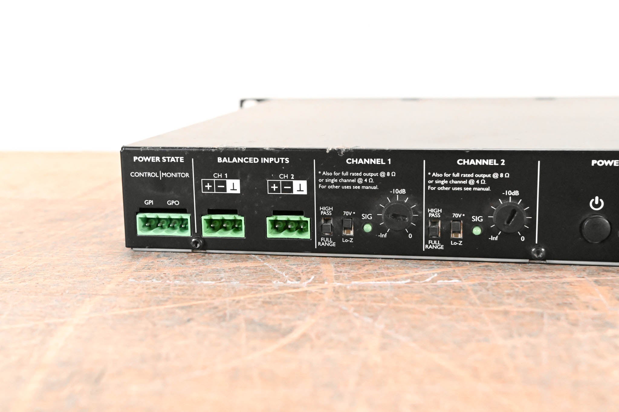 Lab Gruppen E8:2 800W E-Series 2-Channel Installation Power Amplifier