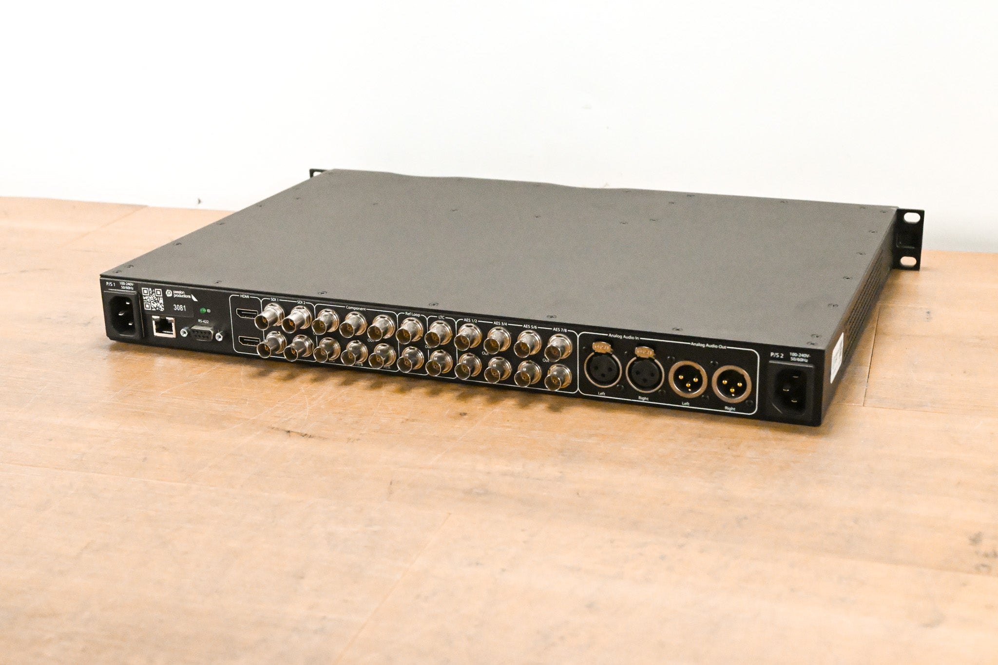 AJA Ki Pro Rack File-Based 1RU Video Recorder and Player