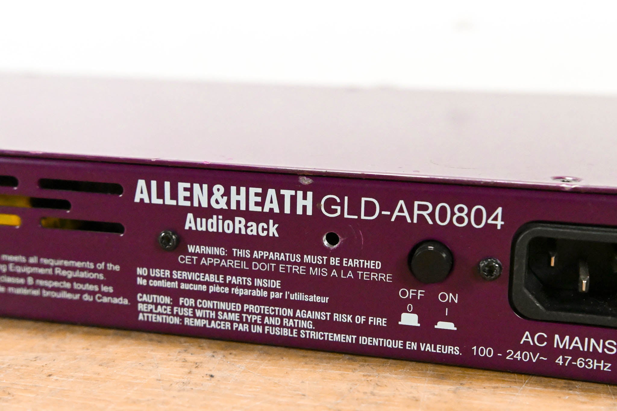 Allen & Heath GLD-AR84 8x4 I/O Expander AudioRack