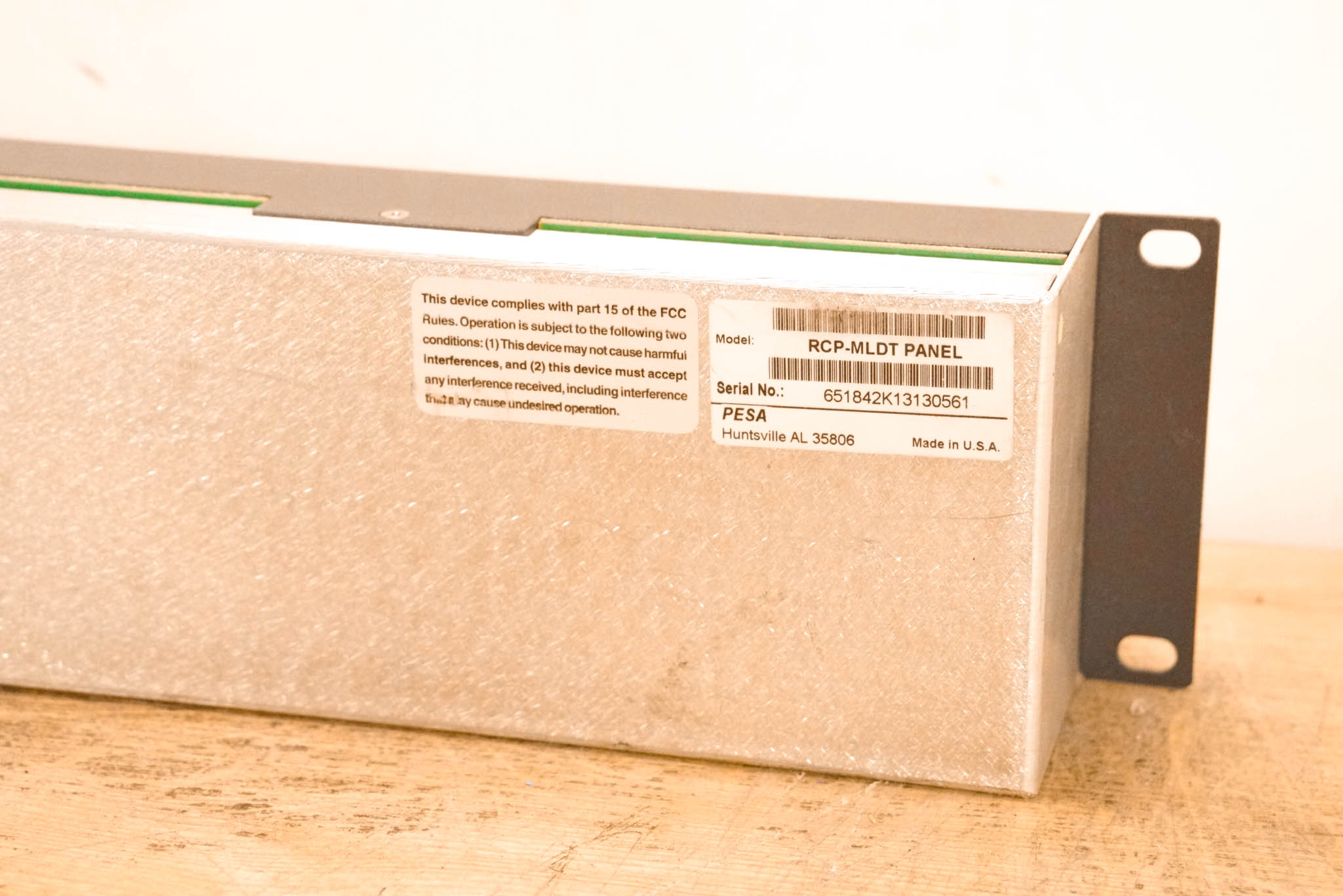 Pesa RCP-MLDT 2RU Matrix Switcher Control Panel (NO POWER SUPPLY)