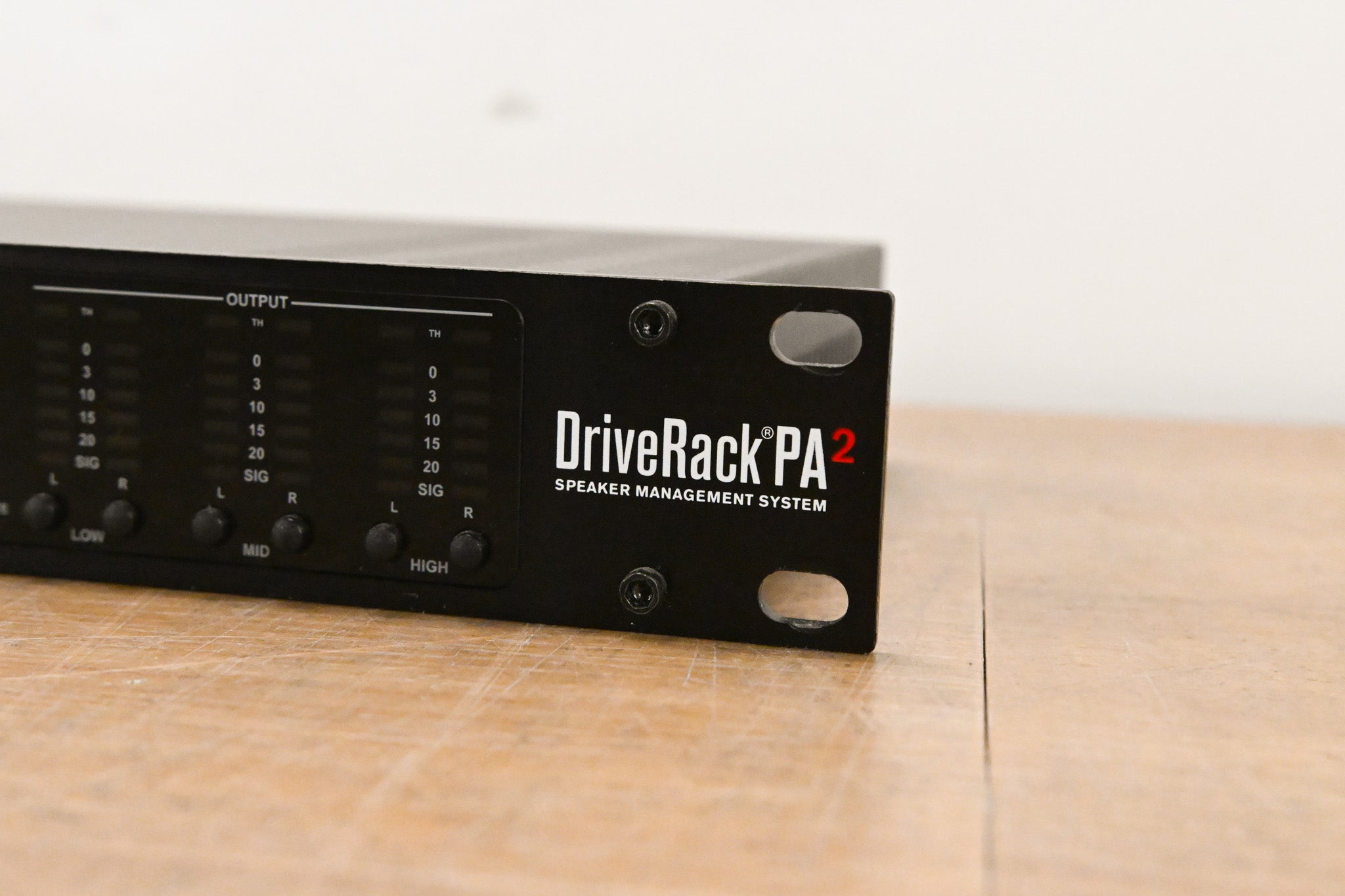 dbx DriveRack PA2 Complete Loudspeaker Management System