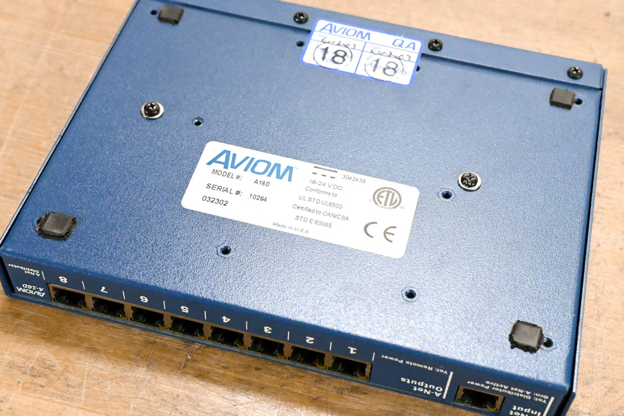 Aviom A-16D A-Net Distributor
