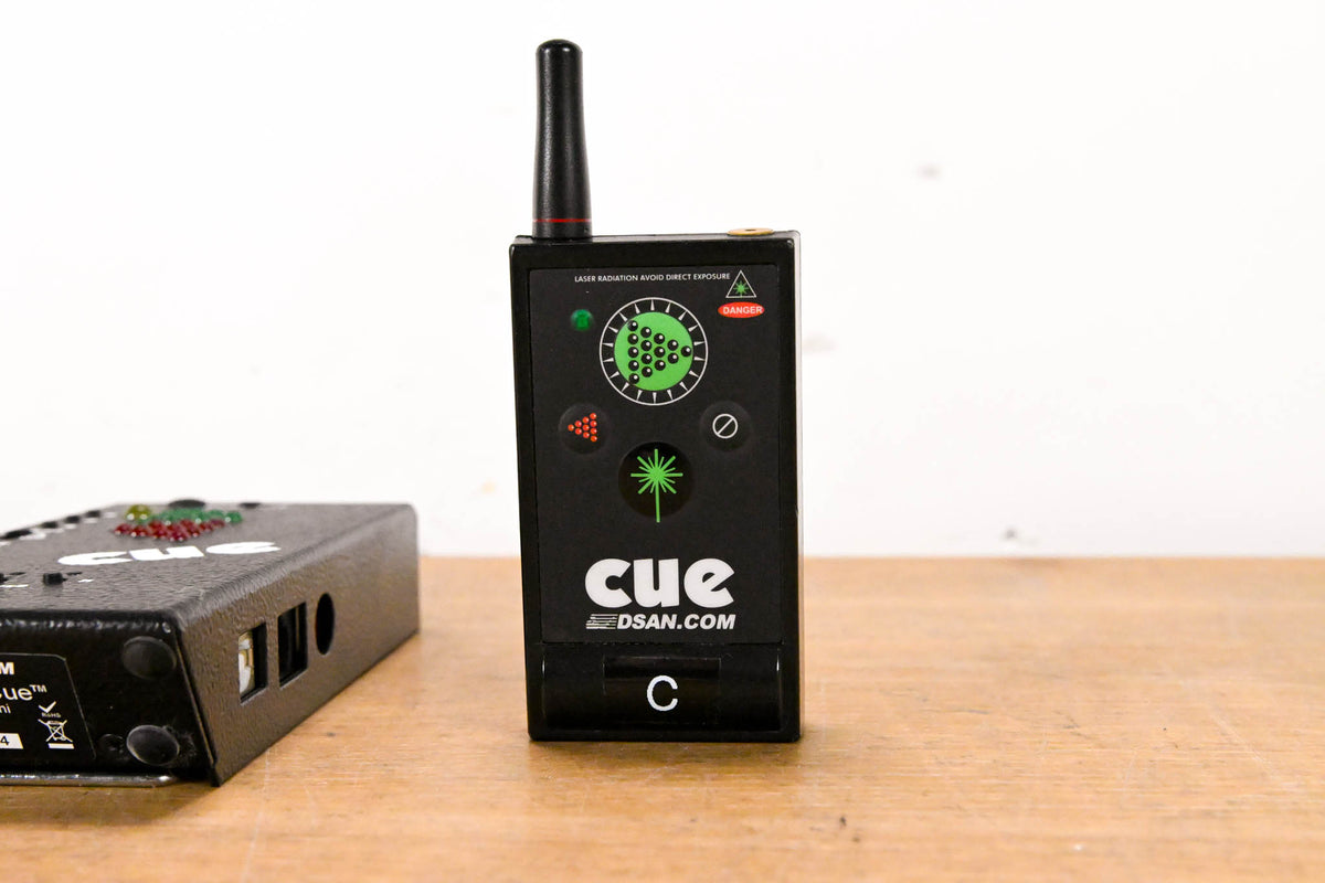 DSan PerfectCue Mini with 4-Button Transmitter and Green Laser Pointer
