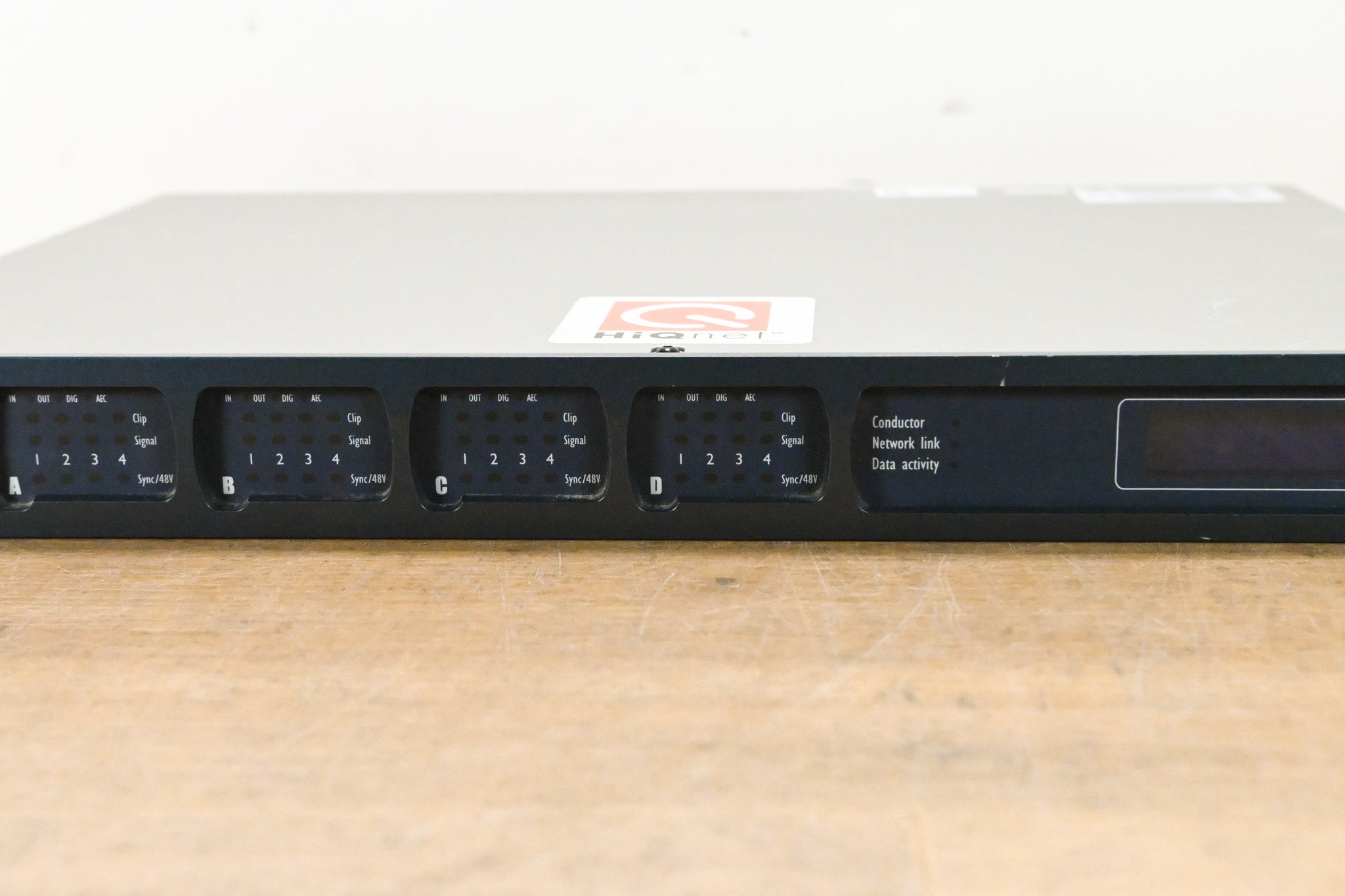 BSS London BLU-800 Signal Processor with BLU link and CobraNet