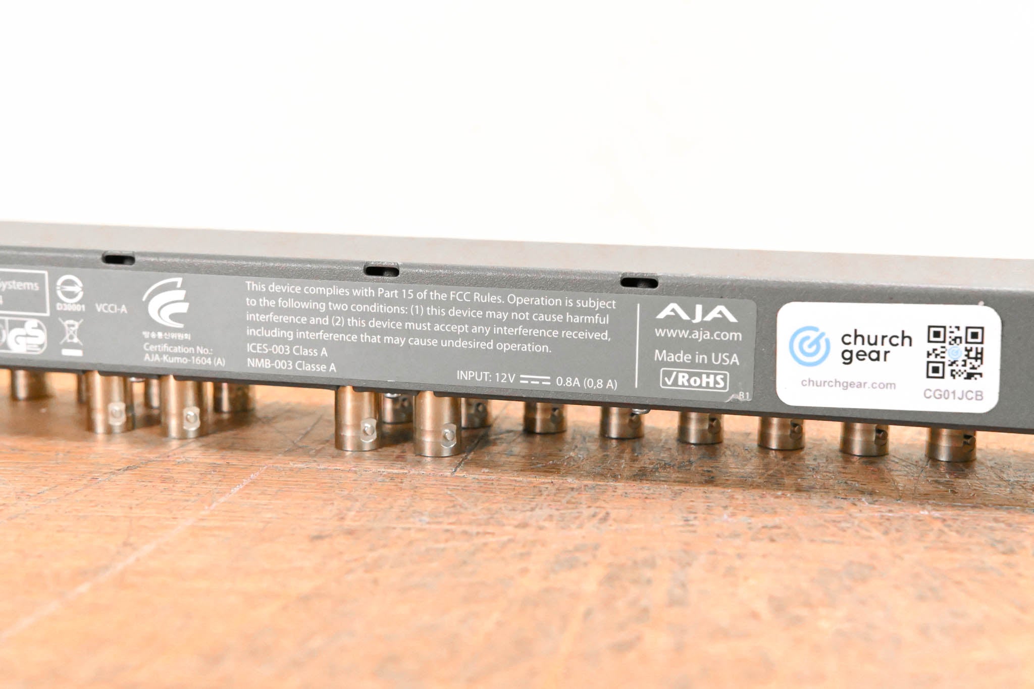 AJA KUMO 1604 16x4 Compact 3G-SDI Router (NO POWER SUPPLY)