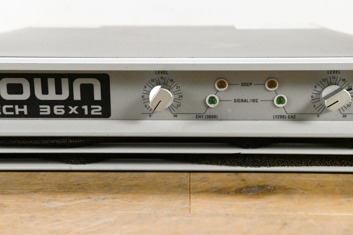 Crown Macro-Tech 36x12 2-Channel Power Amplifier