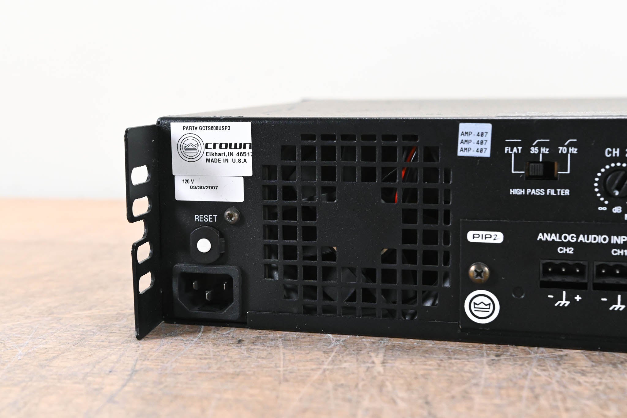 Crown CTs 600 2-Channel Power Amplifier