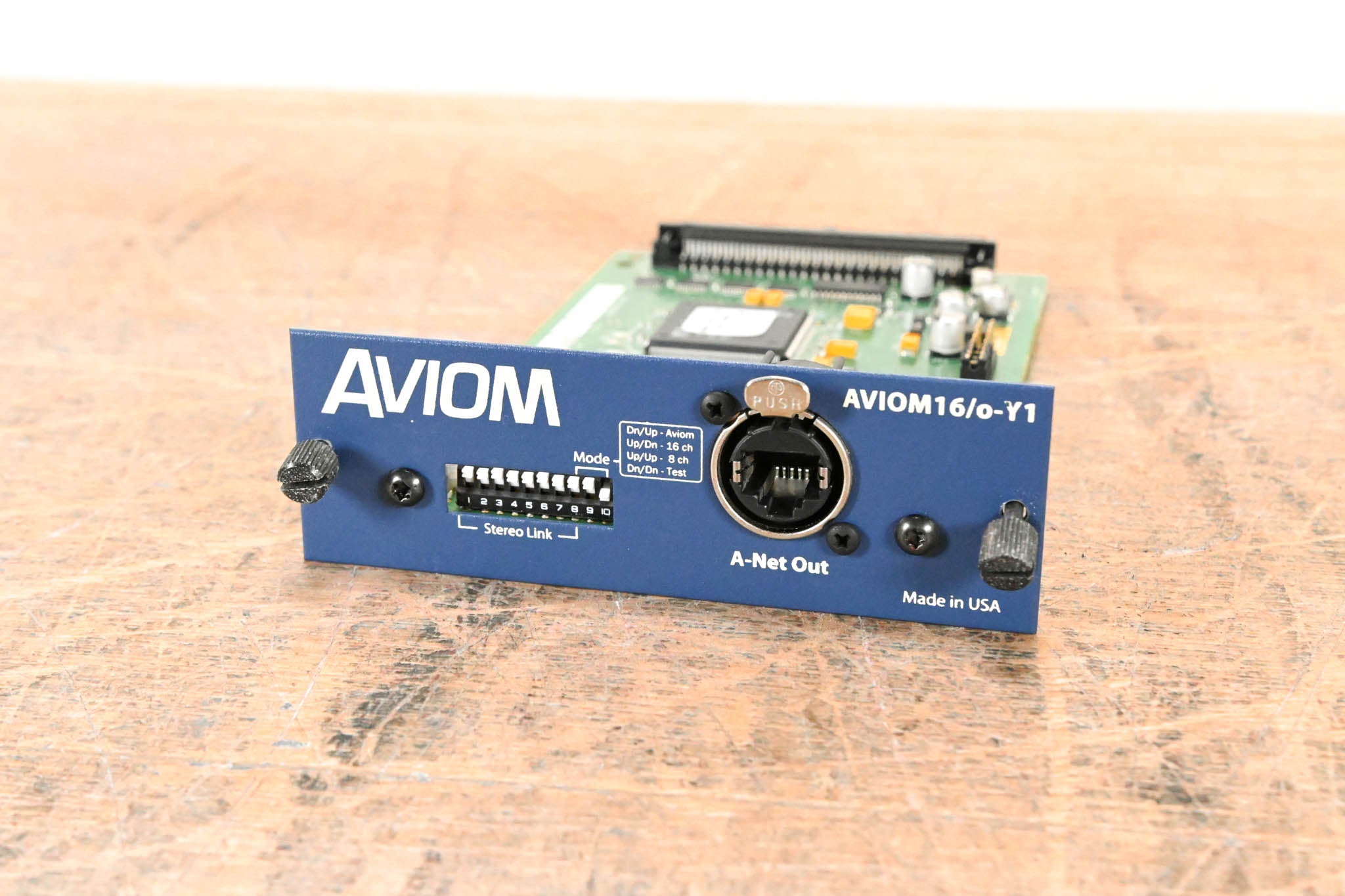 Aviom 16/o-Y1 A-Net Card for Yamaha Digital Products