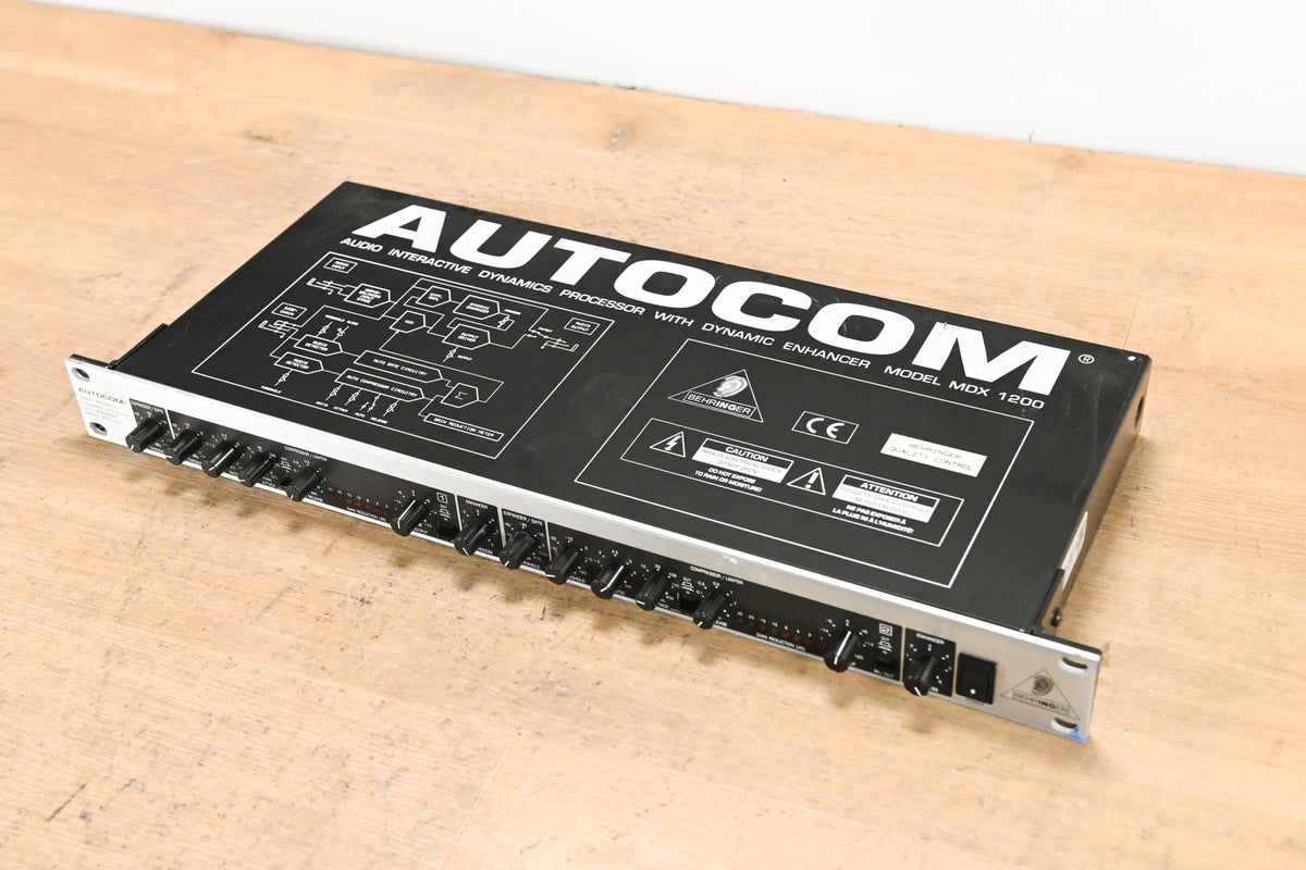 Behringer MDX1200 AUTOCOM Audio Interactive Dynamics Processor