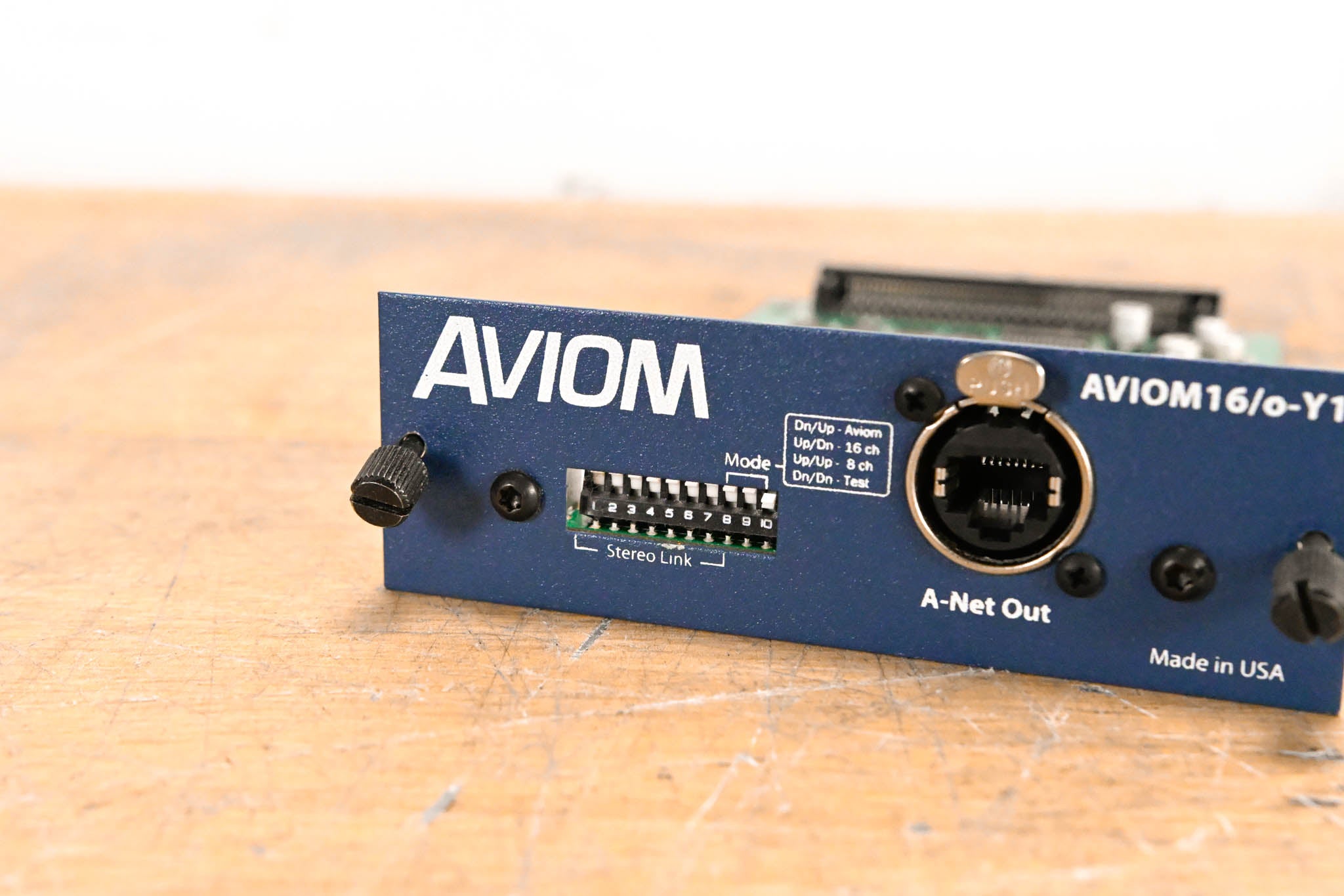 Aviom 16/o-Y1 A-Net Card for Yamaha Digital Products