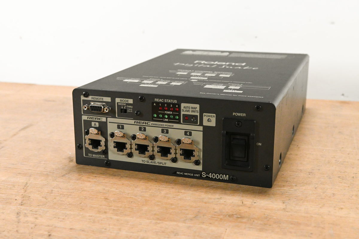 Roland S-4000M REAC Merge Unit