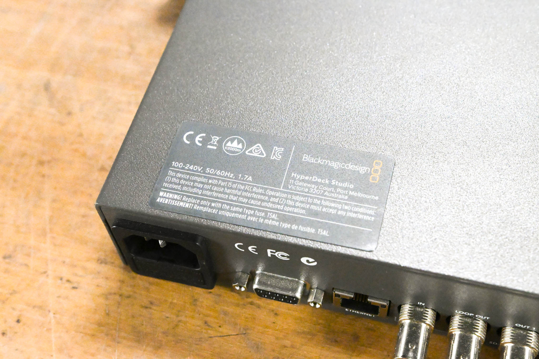 Blackmagic Design HyperDeck Studio 2