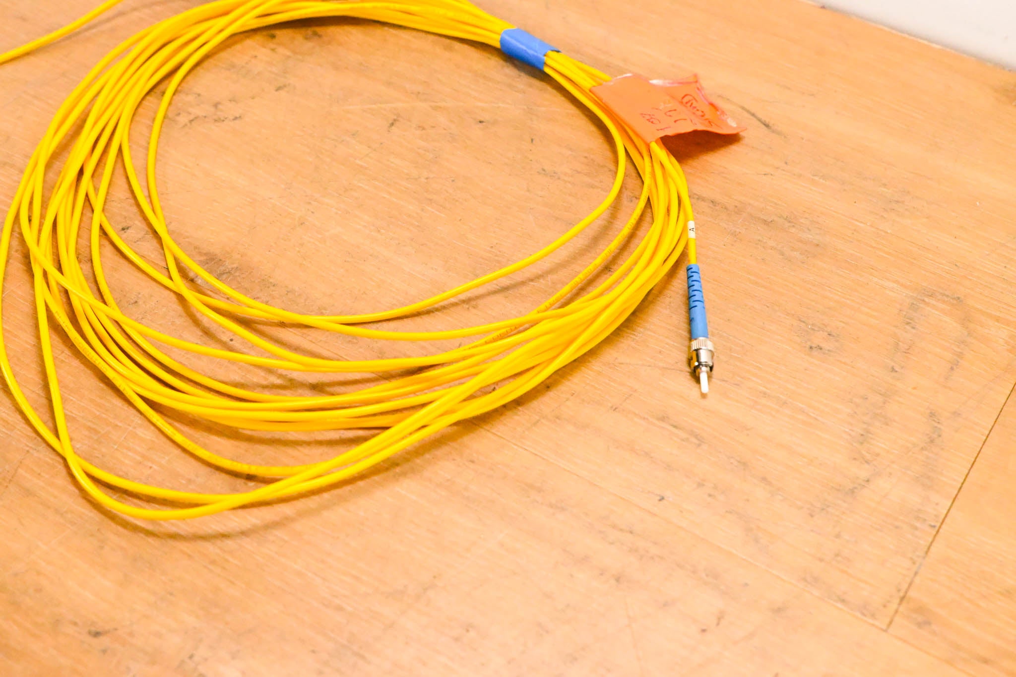 Corning SMF-28 Ultra Single Mode Simplex Fiber Cable - 30'