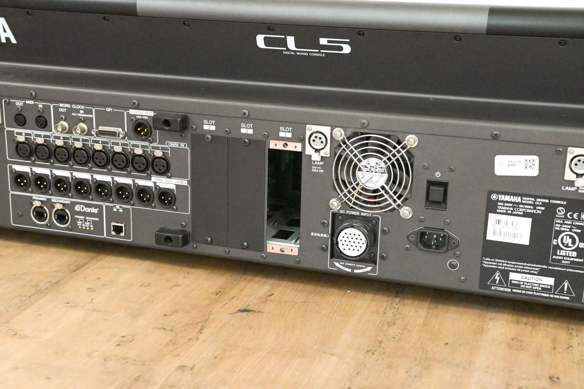 Yamaha CL5 72-Channel Digital Mixing Console