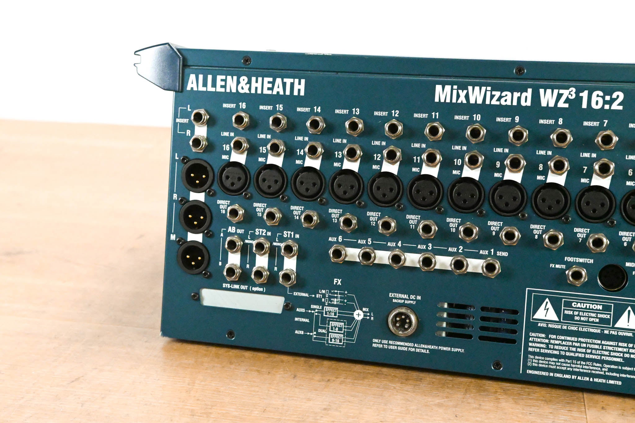 Allen & Heath MixWizard WZ3 16:2 16-Channel Analog Mixer