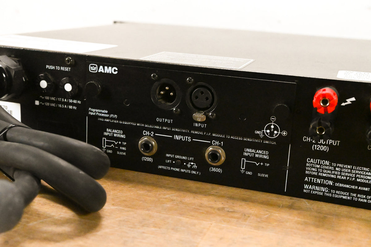 Crown Macro-Tech 36x12 2-Channel Power Amplifier