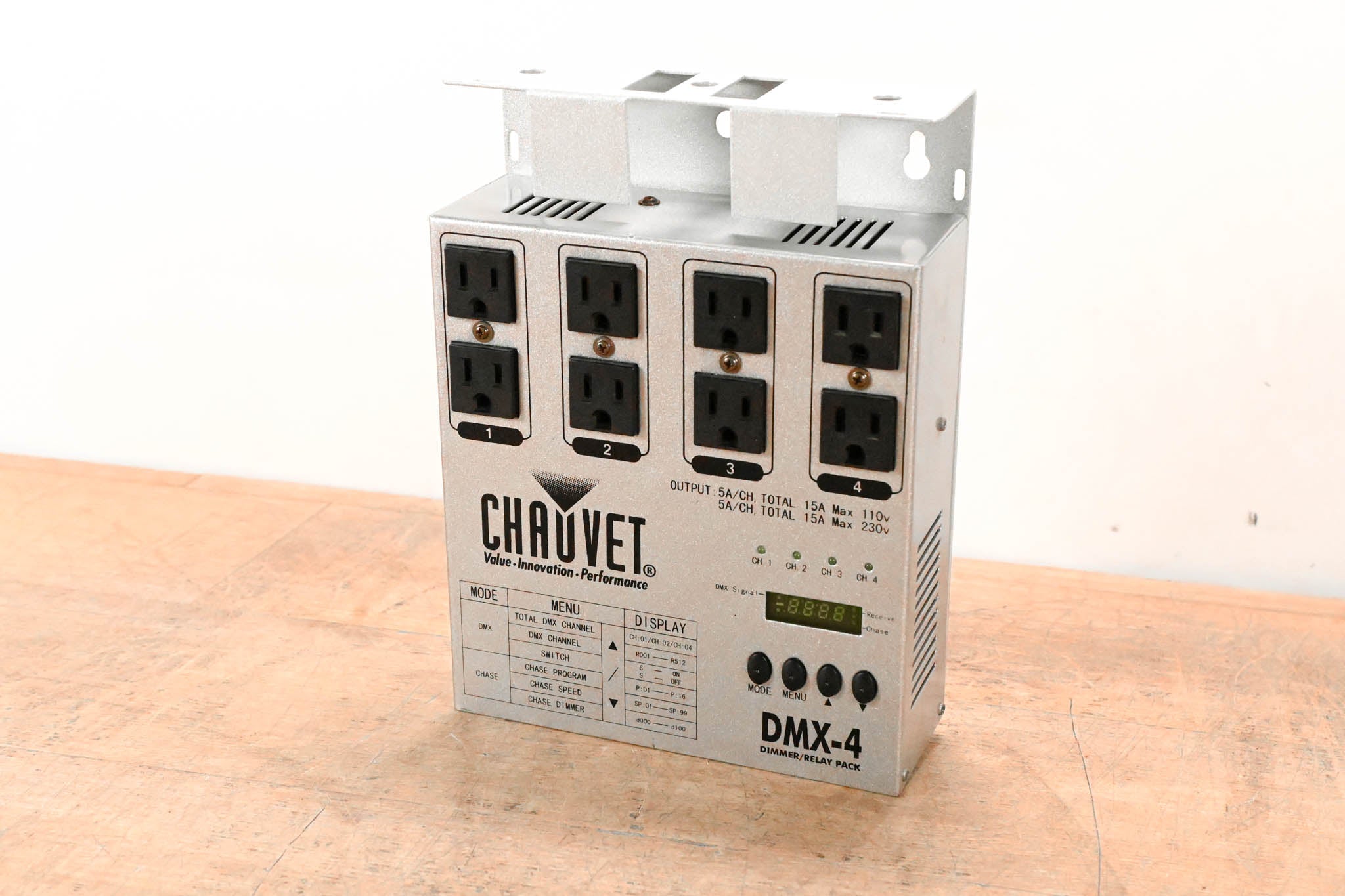 Chauvet DMX-4 4-Channel DMX Dimmer/Relay Pack