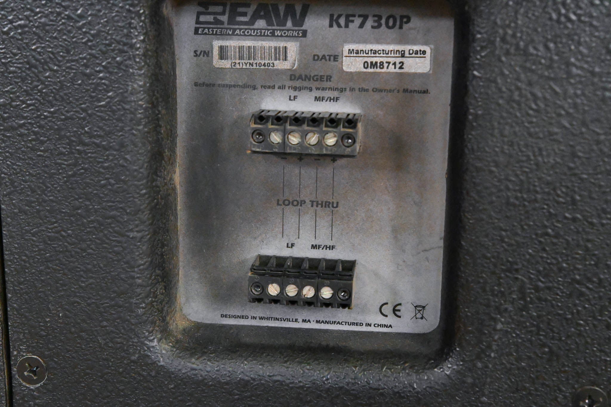 EAW KF730P 3-Way Passive Full-Range Loudspeaker (PAIR)