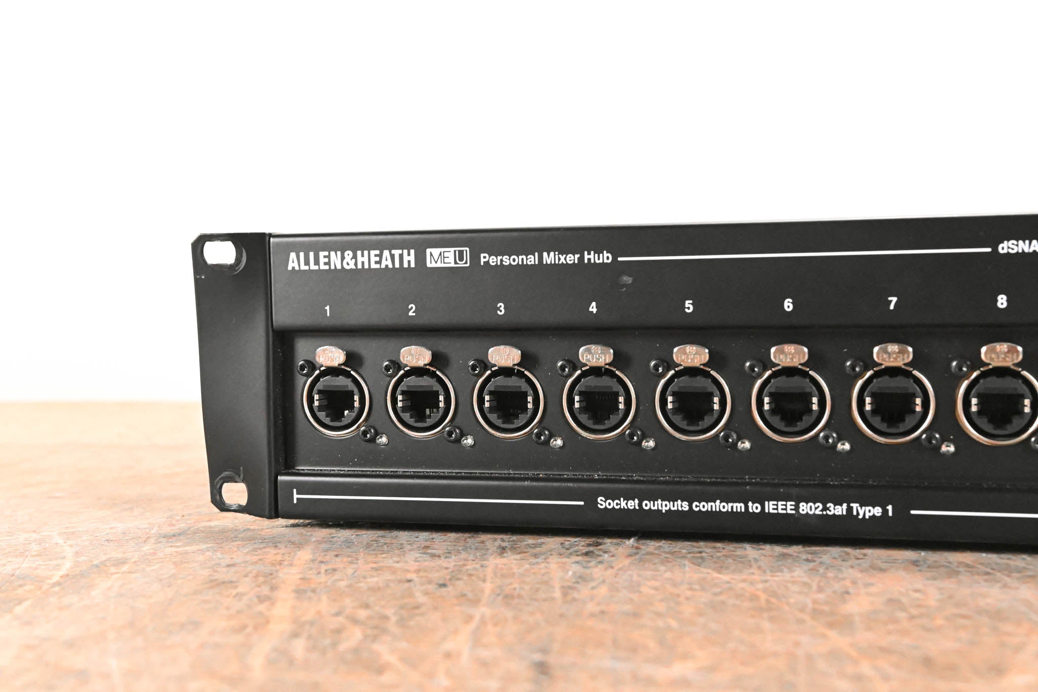 Allen & Heath ME-U 10-Port PoE Monitor Hub for ME-1 Personal Mixers