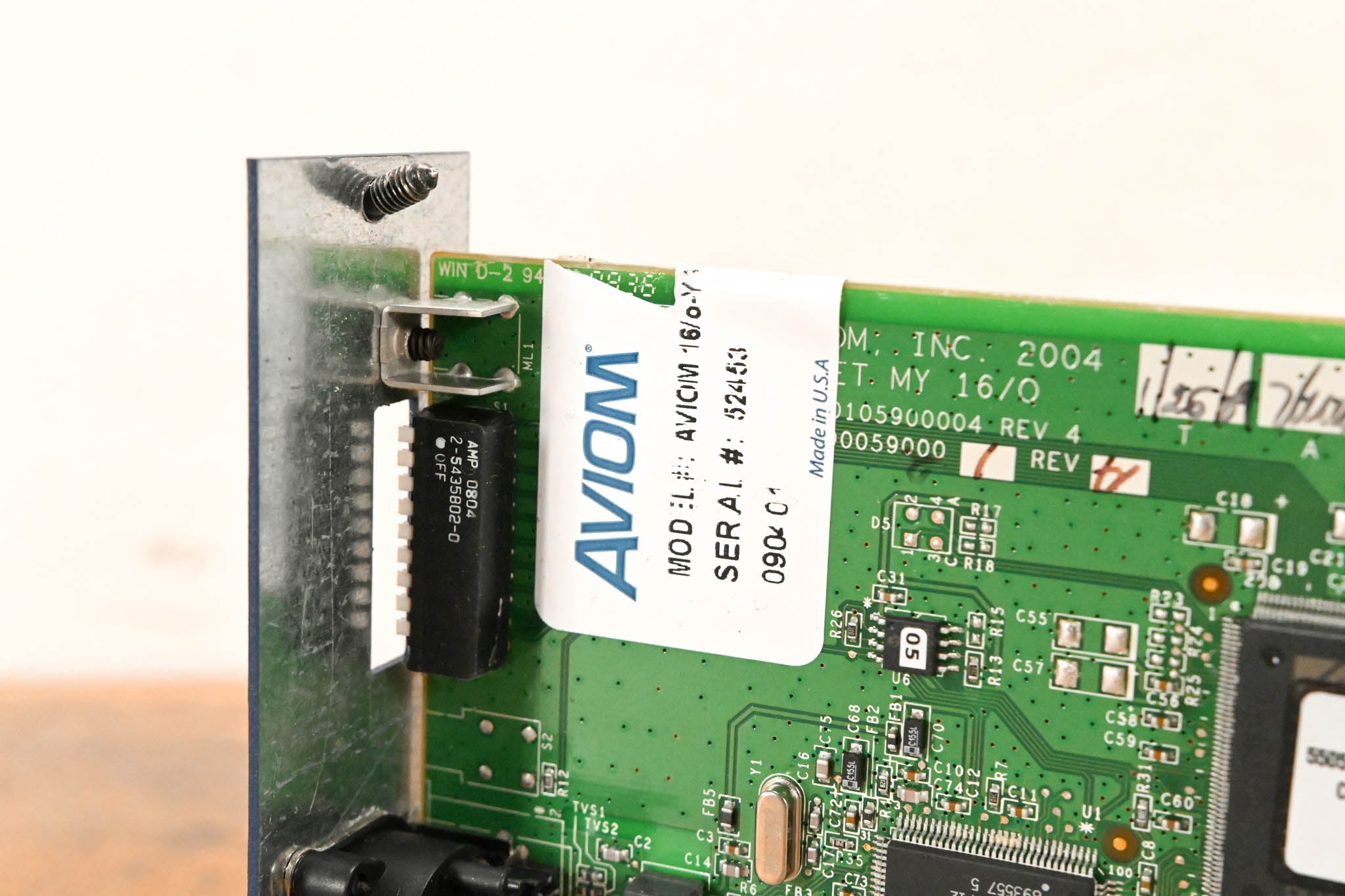 Aviom 16/o-Y1 A-Net Card for Yamaha Digital Products
