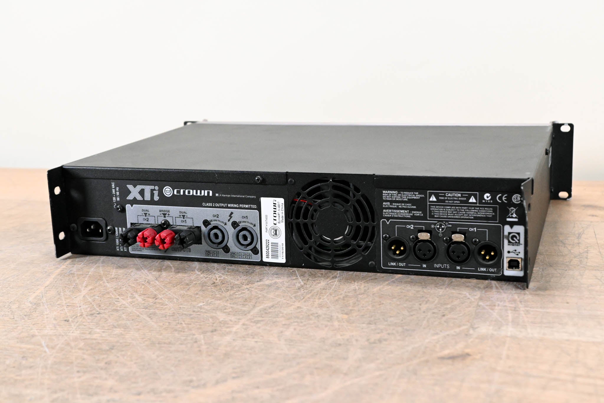 Crown XTi 4000 Stereo Power Amplifier with DSP