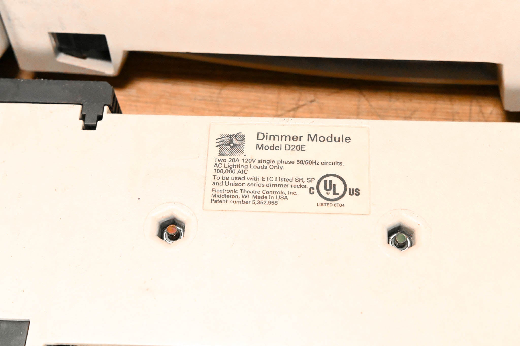 ETC D20E Dual 20A Dimmer Module (Pack of 4)