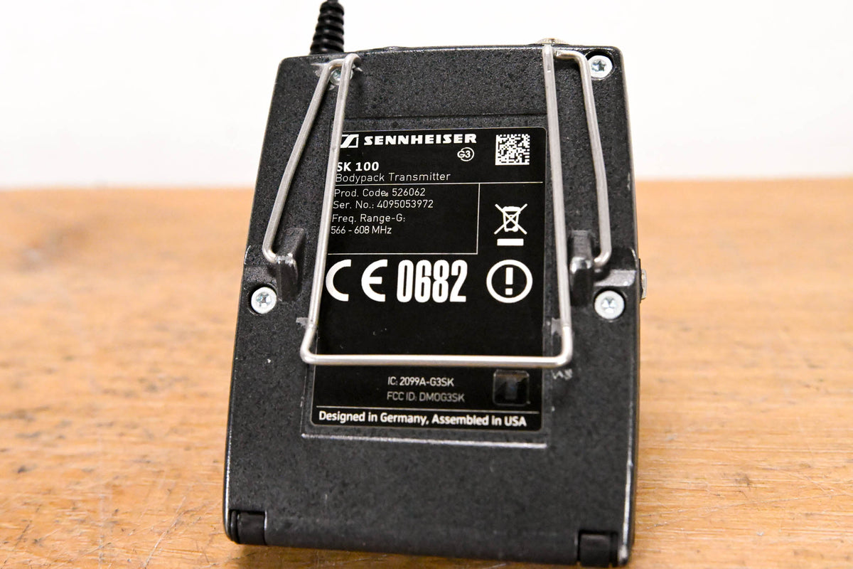 Sennheiser SK 100 G3 Wireless Bodypack Transmitter G Range: 566-608 MHz