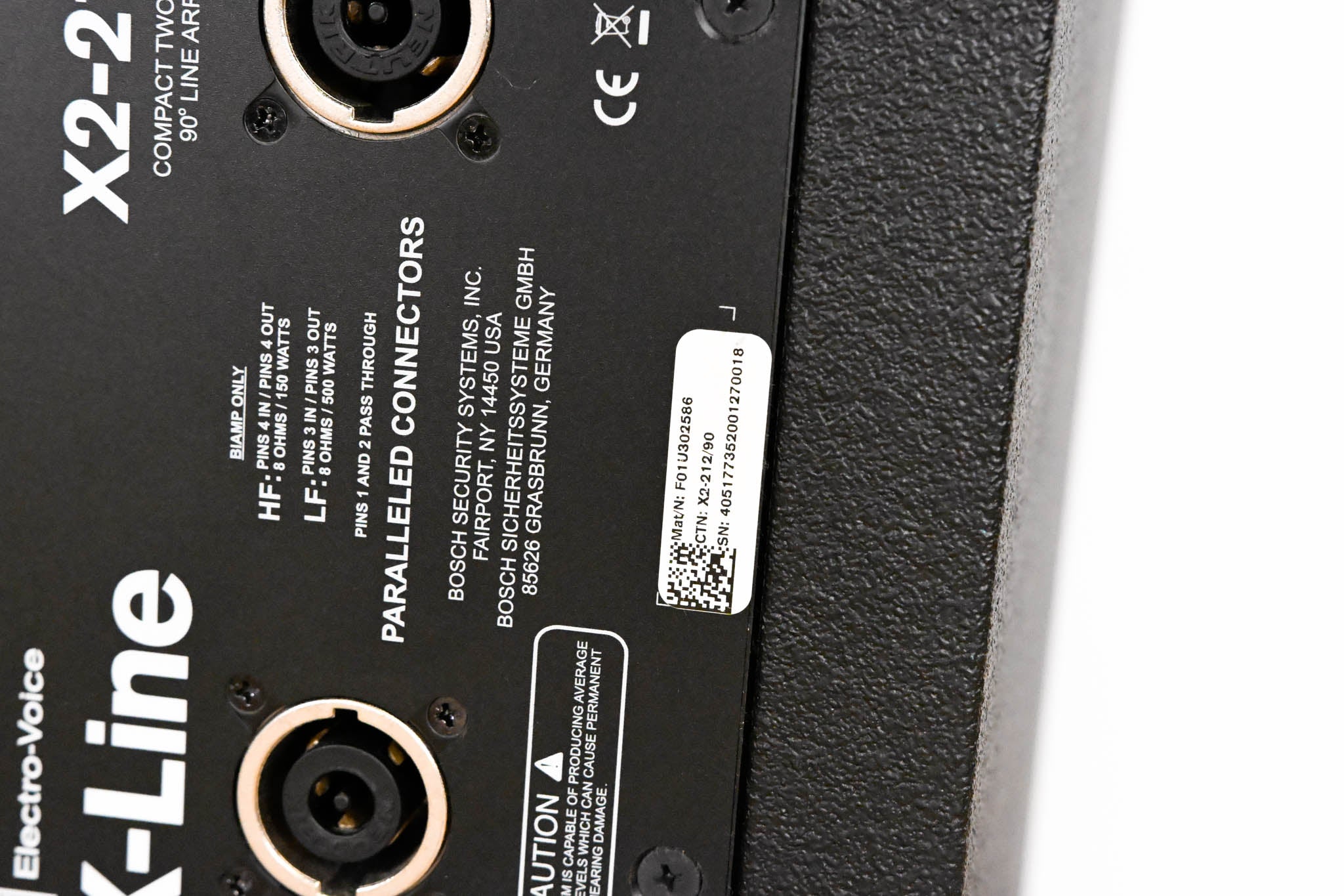 Electro-Voice (EV) X2-212/90 12" Vertical Line Array Loudspeaker (PAIR)