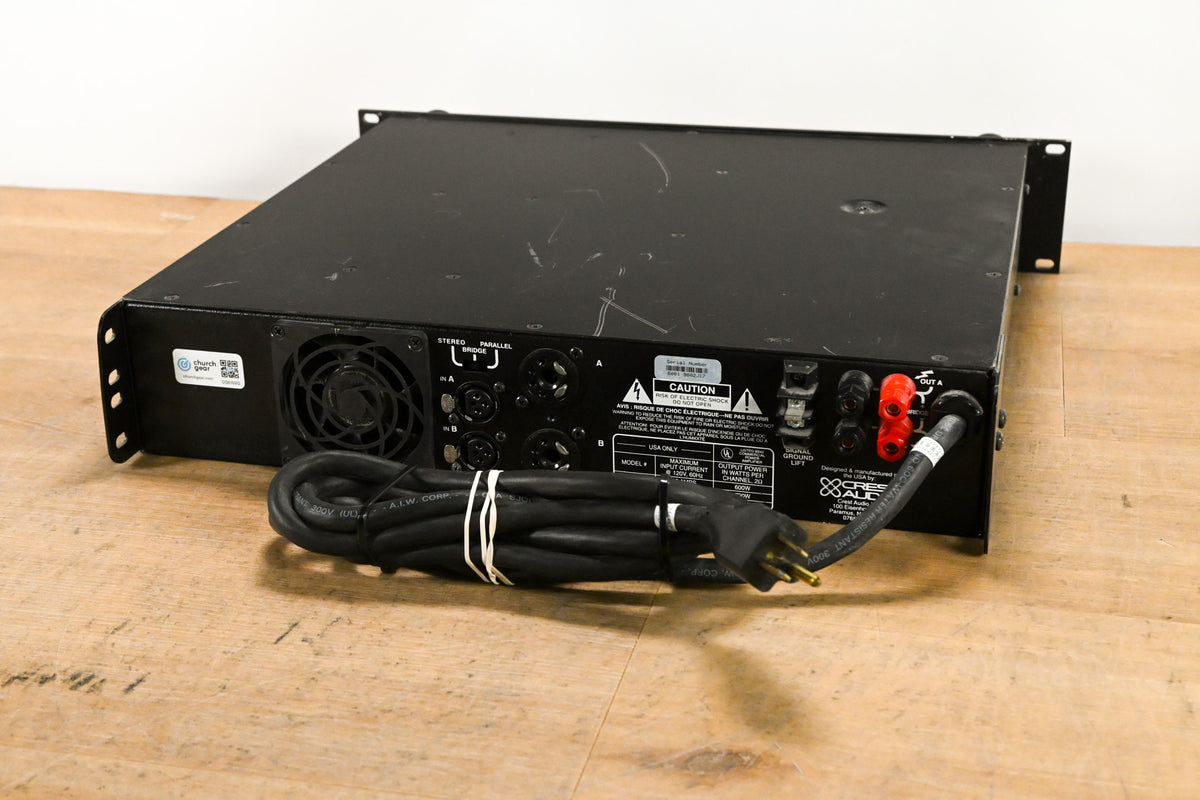 Crest Audio 6001 2-Channel Power Amplifier