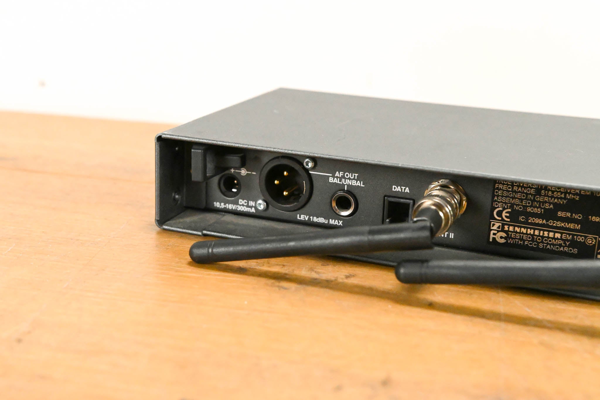 Sennheiser EM 100 G2 Wireless Receiver - 518-554 MHz (NO POWER SUPPLY)