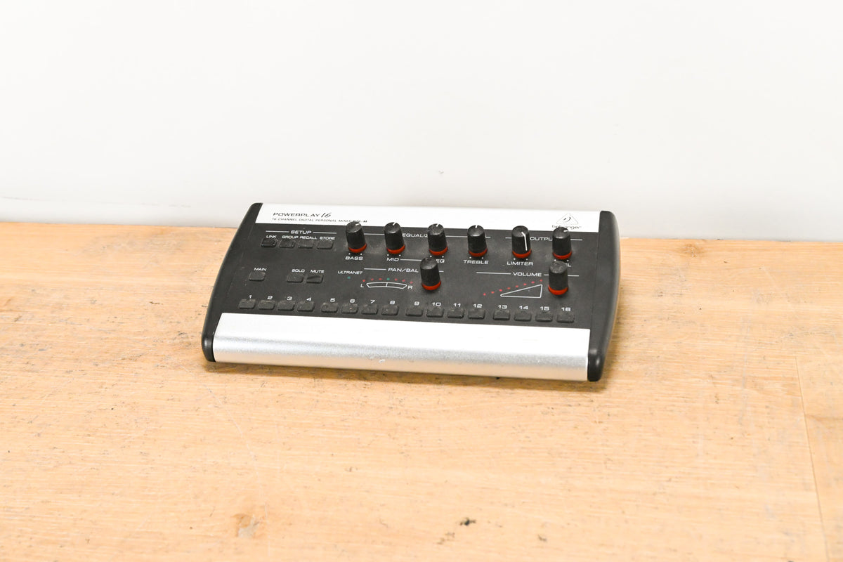 Behringer Powerplay P16-M 16-Channel Digital Personal Mixer