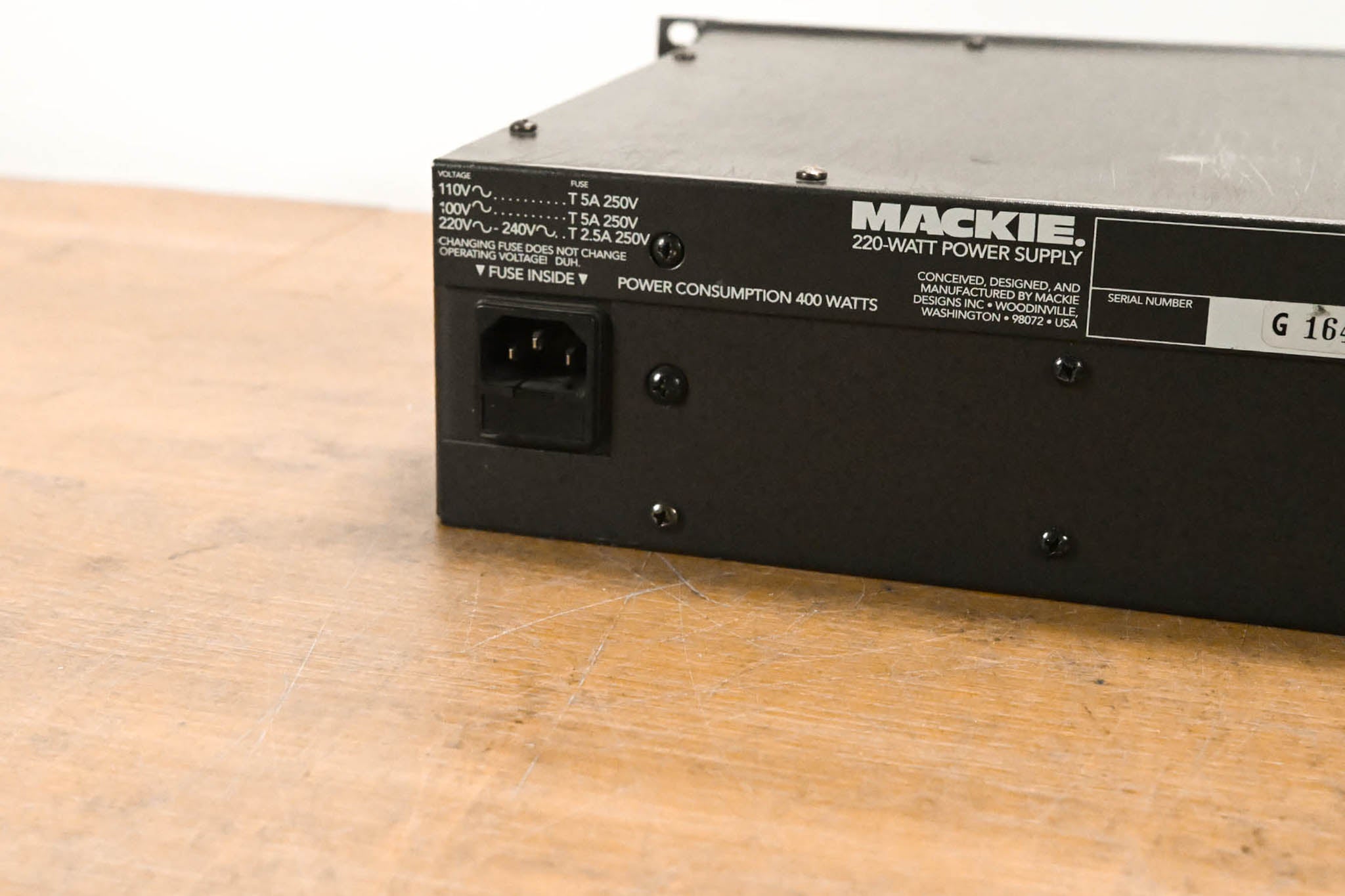 Mackie 220-Watt Power Supply For 8-Bus Mixers