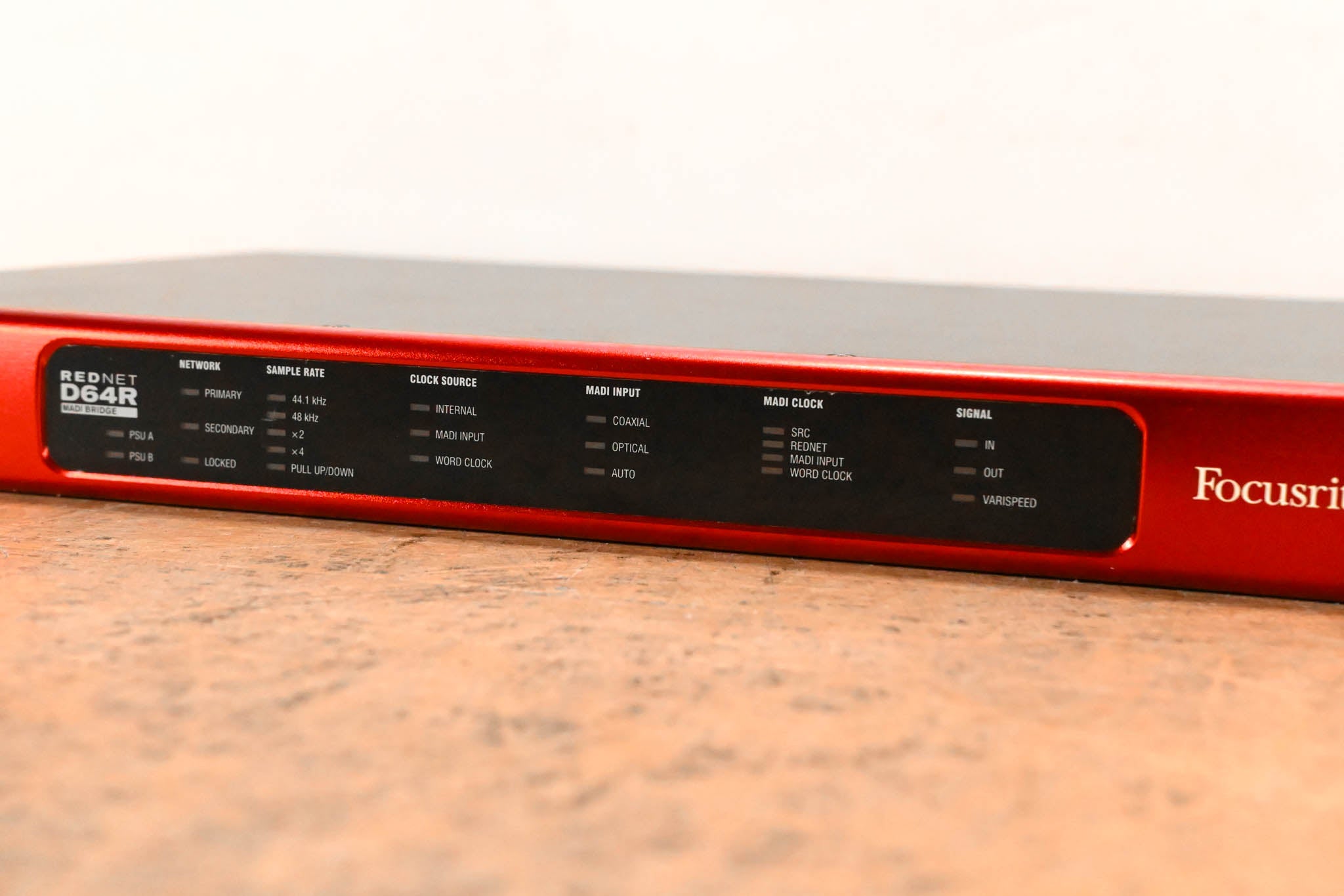 Focusrite RedNet D64R 64-Channel Dante to MADI Interface
