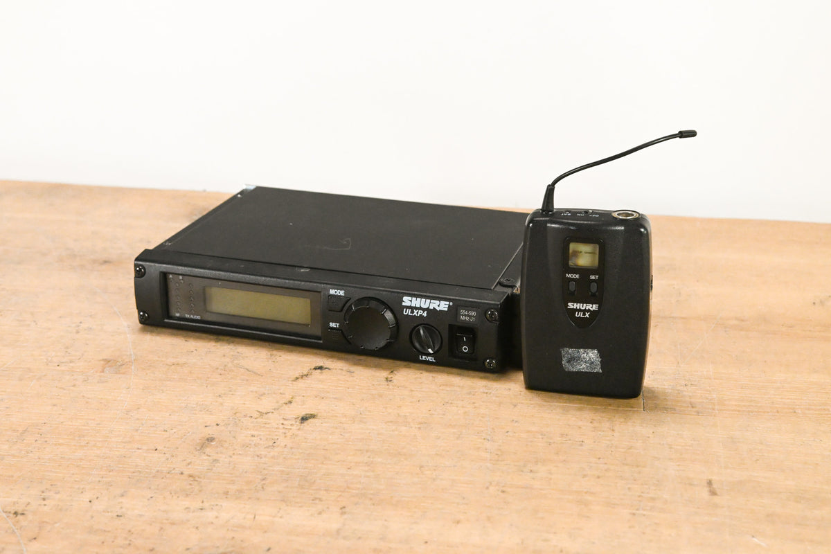 Shure ULXP14 Bodypack Wireless System J1 Band 554-590MHz NO POWER SUPPLY