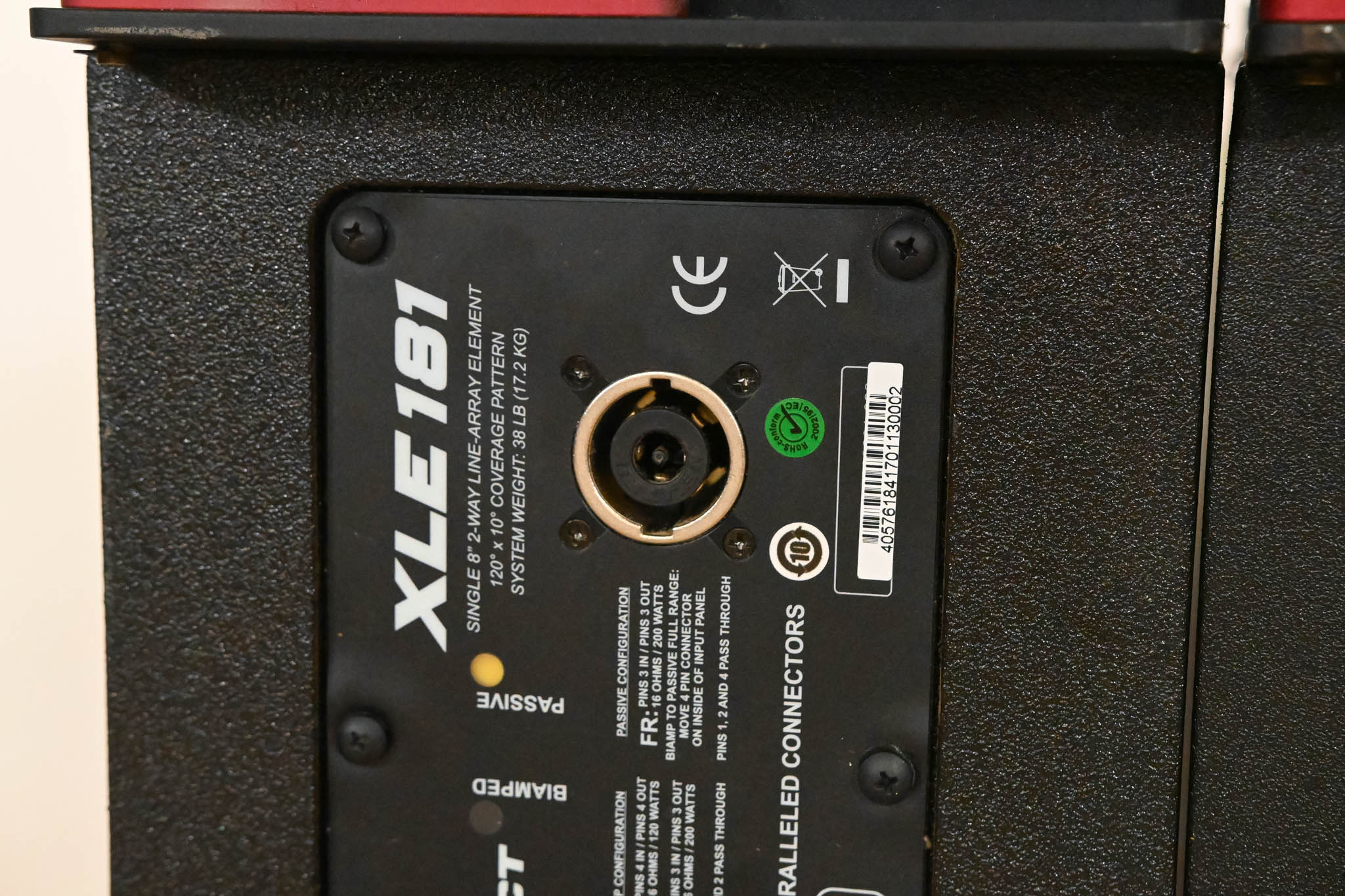 Electro-Voice (EV) XLE181 8" 2-Way Passive Line Array Speaker (PAIR)