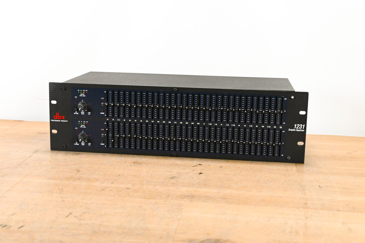 dbx 1231 Dual-Channel 31-Band Graphic Equalizer