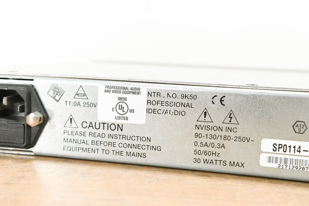 Miranda NV9602 Multi-Mode Control Panel for NV9000