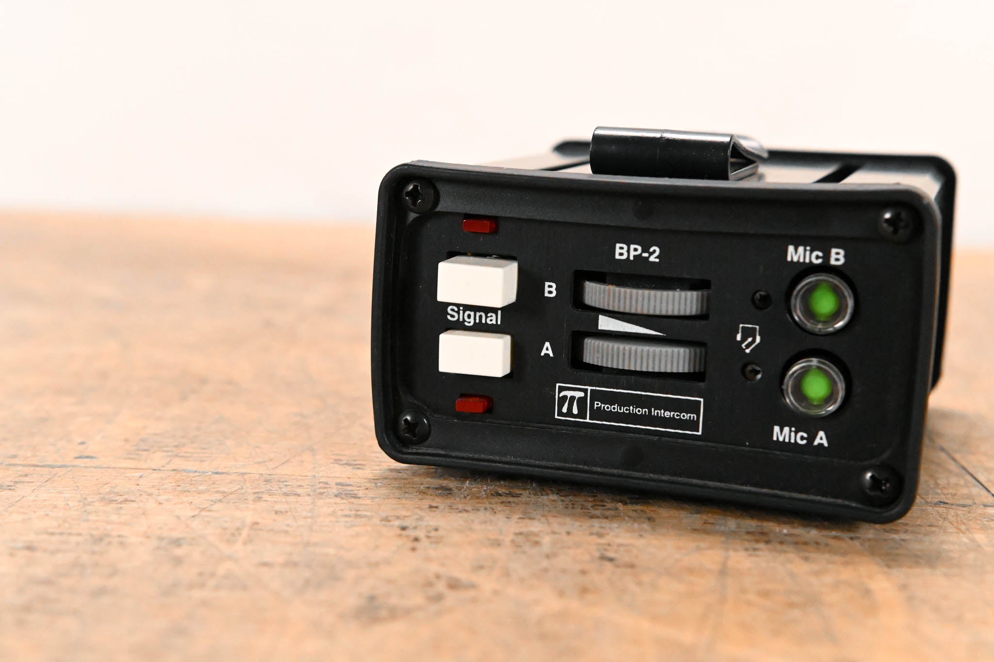 Production Intercom BP-2 2-Channel Headset Station Belt Pack