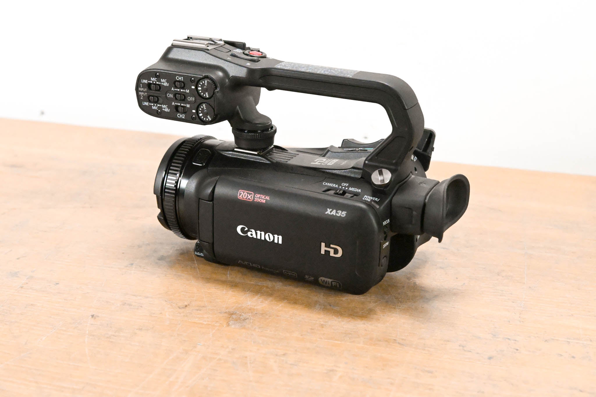 Canon XA35 HD Professional Camcorder w/ XLR Handle & HD/SD-SDI Output