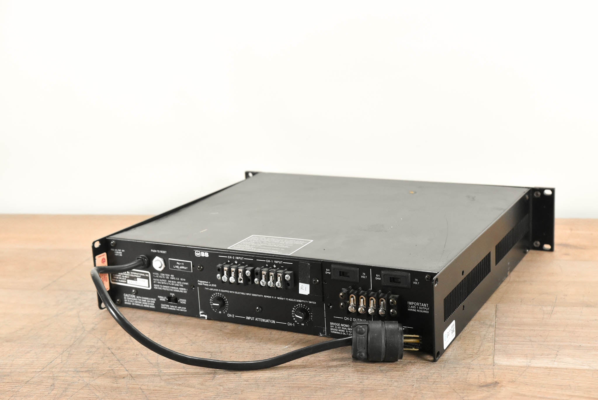 Crown Com-Tech 400 2-Channel Power Amplifier